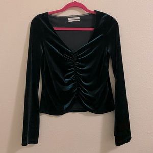 UO Velvet Going Out Top